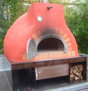Der Holzofen-Flammkuchenofen-Pizzaofen
